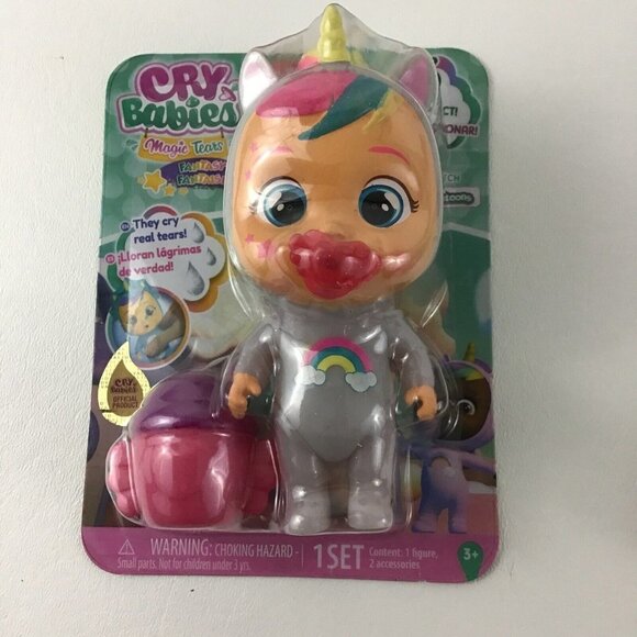 Cry Babies Magic Tears Fantasy Doll Series Jassy Bruny Tina Hanna COMPLETE SET - Picture 7 of 8